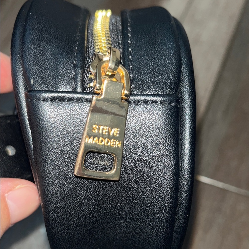 Y2K Steve Madden Adjustable Black Quilted Belt Bag #contemporary #y2k - Picture 4 of 7